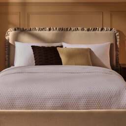 DUSK Riva Ottoman Storage Bed - Chenille Ivory - King Size - thumbnail 5
