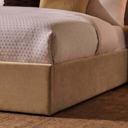 DUSK Riva Ottoman Storage Bed - Chenille Ivory - King Size - thumbnail 8