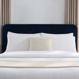 DUSK Ascot Ottoman Storage Bed - Navy - Double - thumbnail 2