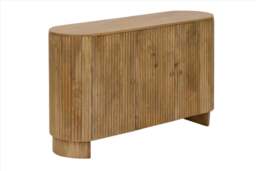 DUSK Finley Mango Wood 3 Door Sideboard - Natural - thumbnail 6