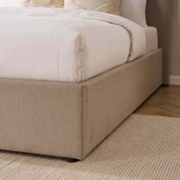 DUSK Ascot Ottoman Storage Bed - Stone Grey - Super King - thumbnail 8