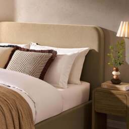 DUSK Ascot Ottoman Storage Bed - Oatmeal - Double - thumbnail 7