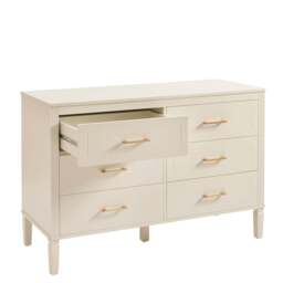 DUSK Sienna 6 Drawer Chest - Cream - thumbnail 3