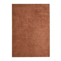 DUSK Kayla Plain Viscose Loop Rug - Burnt Orange - 120x170cm - thumbnail 5