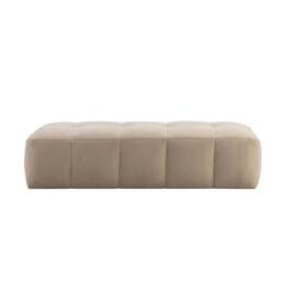 DUSK Manhattan Pouffe - Chenille Oatmeal - thumbnail 3