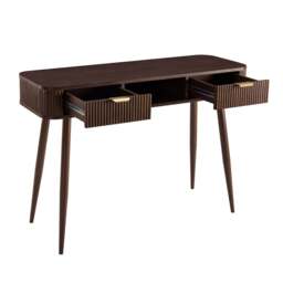 DUSK Hattie Storage Dressing Table  - Walnut - thumbnail 3
