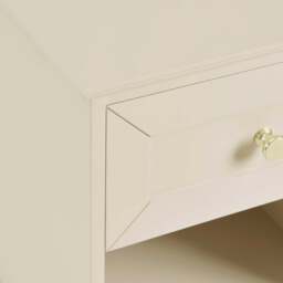DUSK Ruby 1 Drawer Nightstand - Cream - thumbnail 7
