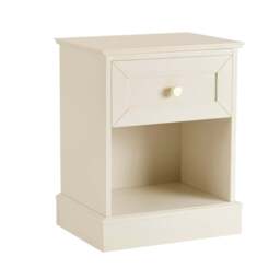 DUSK Ruby 1 Drawer Nightstand - Cream - thumbnail 4