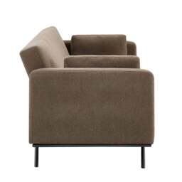 DUSK Hudson Click Clack Sofa Bed - Chenille Mushroom - thumbnail 5