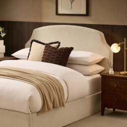 DUSK Surrey Ottoman Storage Bed - Beige - King Size - thumbnail 4