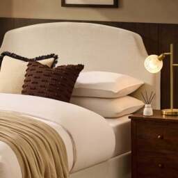 DUSK Surrey Ottoman Storage Bed - Beige - King Size - thumbnail 5