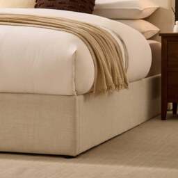 DUSK Surrey Ottoman Storage Bed - Beige - King Size - thumbnail 7