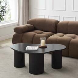 DUSK Evie Irregular Coffee Table - Black