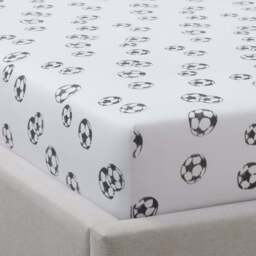 DUSK Ollie Football 100% Cotton Kids Fitted Sheet - Double - thumbnail 3