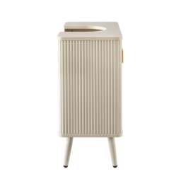 DUSK Hattie Under Sink Bathroom Cabinet - Oyster - thumbnail 9