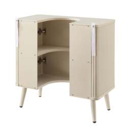 DUSK Hattie Under Sink Bathroom Cabinet - Oyster - thumbnail 8