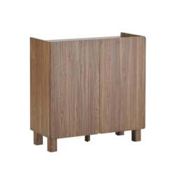 DUSK Avalon 2 Door Sideboard - Medium Wood - thumbnail 4