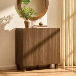 DUSK Avalon 2 Door Sideboard - Medium Wood - thumbnail 2