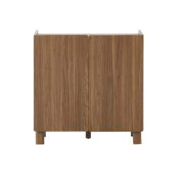 DUSK Avalon 2 Door Sideboard - Medium Wood - thumbnail 3