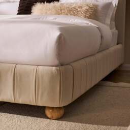 DUSK Malmo Bed Frame - Cream Linen - Super King - thumbnail 7