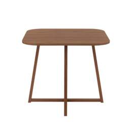 DUSK Ava Space Saver 4 Seater Dining Table and Chairs - Chenille Olive - thumbnail 5