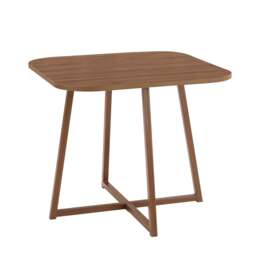 DUSK Ava Space Saver 4 Seater Dining Table and Chairs - Chenille Olive - thumbnail 6