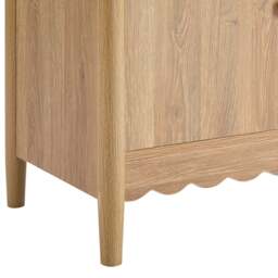 DUSK Betty 2 Door Sideboard with Drawers - Light Wood - thumbnail 8