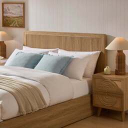 DUSK Hattie Ottoman Storage Bed - Light Wood - Small Double - thumbnail 7