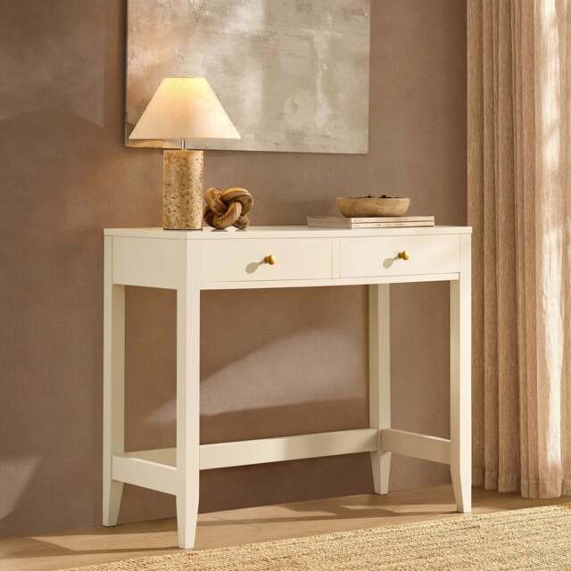 DUSK Poppy Console Table - Cream - image 1