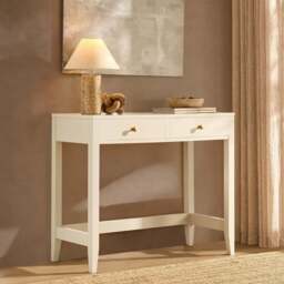 DUSK Poppy Console Table - Cream - thumbnail 1
