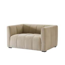 DUSK Manhattan Small 2 Seater Sofa - Chenille Oatmeal - thumbnail 3