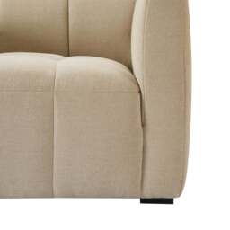 DUSK Manhattan Small 2 Seater Sofa - Chenille Oatmeal - thumbnail 7