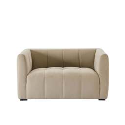 DUSK Manhattan Small 2 Seater Sofa - Chenille Oatmeal - thumbnail 4