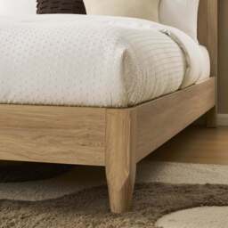 DUSK Hattie Bed Frame - Light Wood - Super King - thumbnail 7