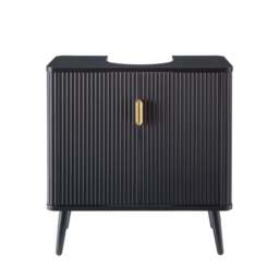 DUSK Hattie Under Sink Bathroom Cabinet - Black - thumbnail 5