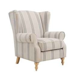 DUSK Nora Armchair - Natural Stripe - thumbnail 4