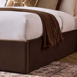 DUSK Melrose Ottoman Storage Bed - Cappuccino - King Size - thumbnail 8