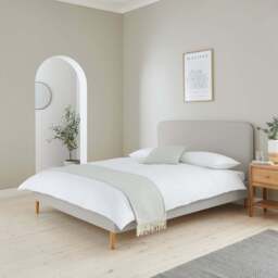 DUSK Ascot Bed Frame - Natural - Double - thumbnail 4