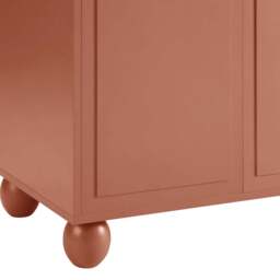 DUSK Rachel Arch Front 4 Door Sideboard - Terracotta - thumbnail 8