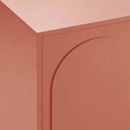 DUSK Rachel Arch Front 4 Door Sideboard - Terracotta - thumbnail 7