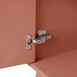 DUSK Rachel Arch Front 4 Door Sideboard - Terracotta - thumbnail 9