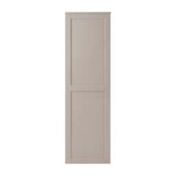 DUSK Ruby 2 Door Wardrobe with Drawer - Taupe - thumbnail 6