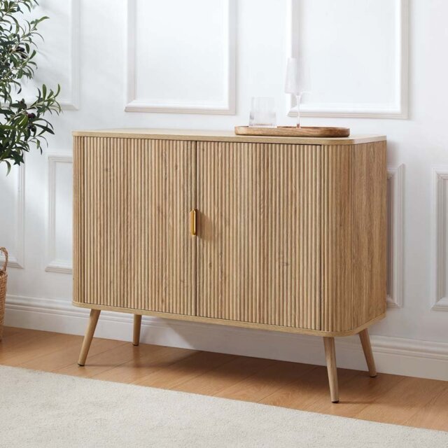 DUSK Hattie 2 Door Sideboard - Light Wood - image 1