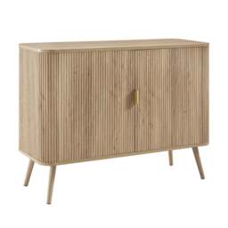 DUSK Hattie 2 Door Sideboard - Light Wood - thumbnail 2