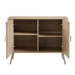 DUSK Hattie 2 Door Sideboard - Light Wood - thumbnail 3