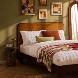 DUSK Seoul Bed Frame - Golden Haze Yellow - Super King - thumbnail 4