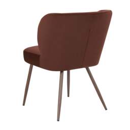 DUSK Mabel Set of 2 Dining Chairs - Terracotta - thumbnail 6