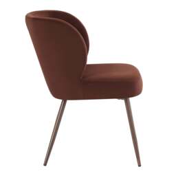 DUSK Mabel Set of 2 Dining Chairs - Terracotta - thumbnail 5