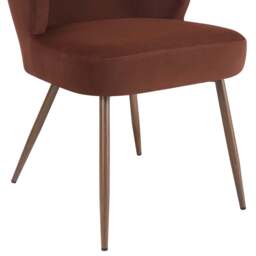 DUSK Mabel Set of 2 Dining Chairs - Terracotta - thumbnail 8