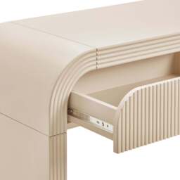 DUSK Susie Dressing Table with Drawers - Sand - thumbnail 8